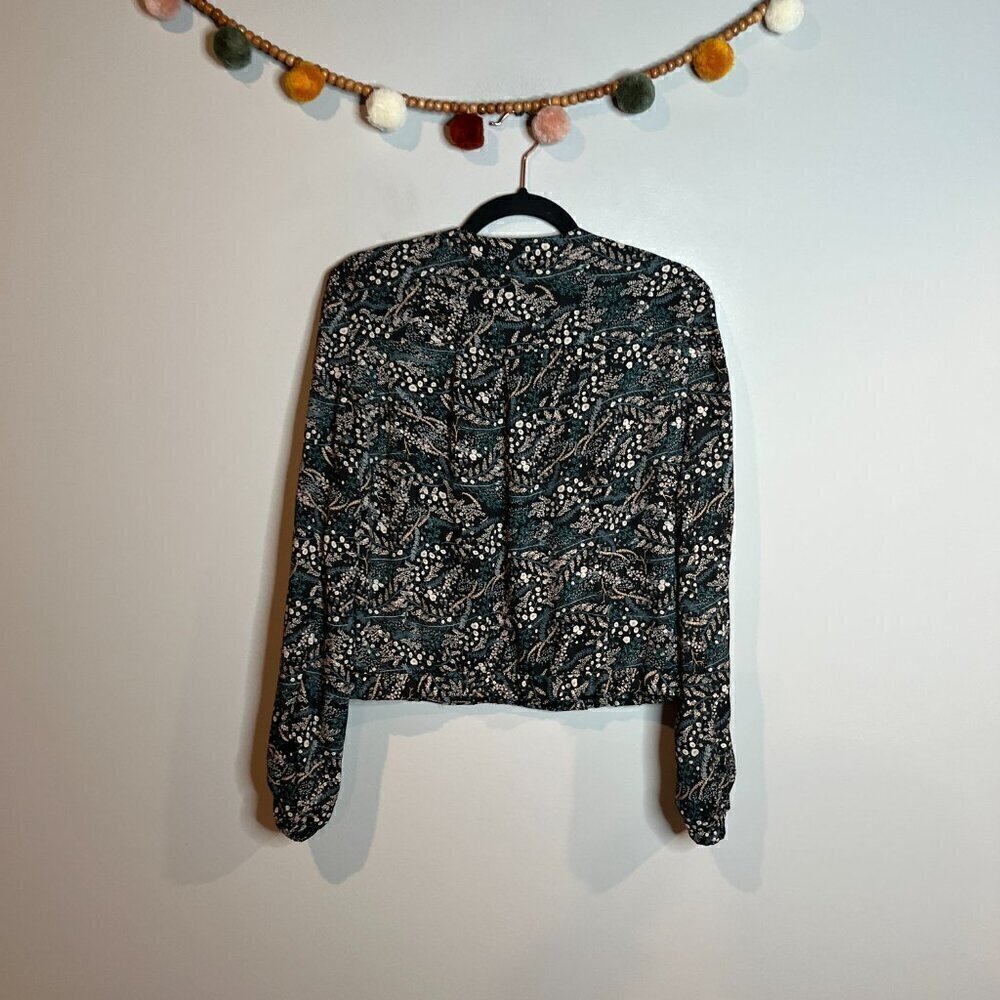 Loft floral patterned lightweight jacket - image 5